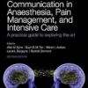 Handbook of Communication in Anaesthesia, Pain Management, and Intensive Care: A practical guide to exploring the art 2nd Edition-EPUB