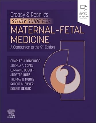 Creasy-Resnik's Study Guide for Maternal Fetal Medicine -EPUB