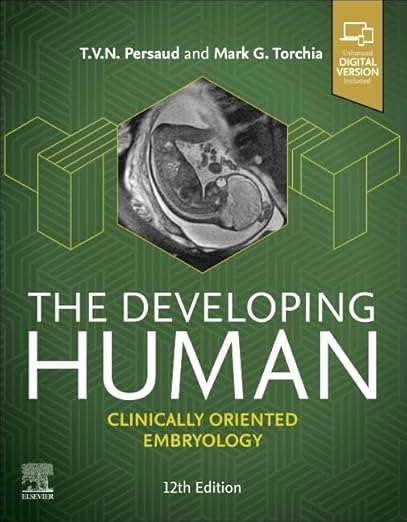 The Developing Human: Clinically Oriented Embryology 12th Edition-Original PDF