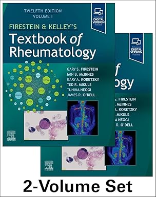 Firestein & Kelley’s Textbook of Rheumatology, 2-Volume Set 12th Edition-True PDF