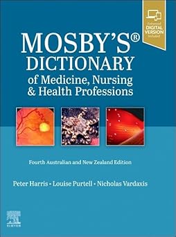 Mosby's Dictionary of Medicine, Nursing and Health Professions - 4th ANZ Edition -Original PDF