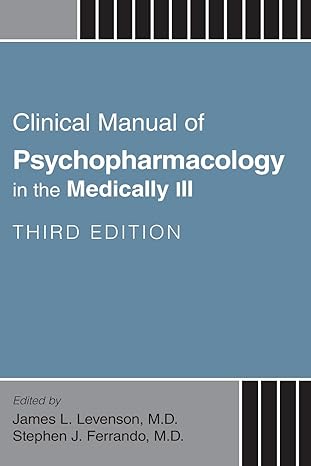 Clinical Manual of Psychopharmacology in the Medically Ill 3rd Edition-EPUB