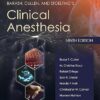 Barash, Cullen, and Stoelting’s Clinical Anesthesia 9th Edition-EPUB