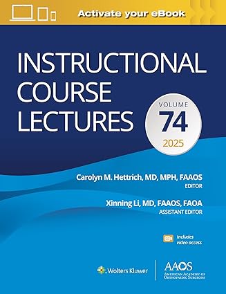 Instructional Course Lectures: Volume 74 -EPUB