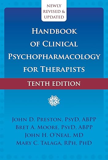 Handbook of Clinical Psychopharmacology for Therapists 10th Edition-EPUB