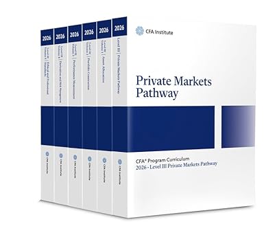2026 CFA Program Curriculum Level III Private Markets Pathway Box Set -EPUB