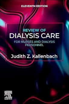 Review of Dialysis Care for Nurses and Dialysis Personnel 11th edition-EPUB