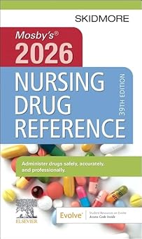 Mosby's 2026 Nursing Drug Reference 39th Edition-Original PDF