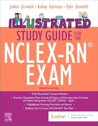 Illustrated Study Guide for the NCLEX-RN® Exam 12th Edition-EPUB