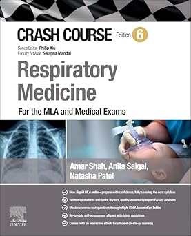 Crash Course Respiratory Medicine : For UKMLA and Medical Exams 6th Edition-Original PDF