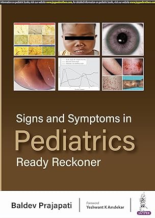 Signs and Symptoms in Pediatrics Ready Reckoner -EPUB