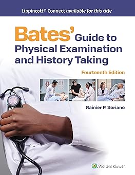 Bates' Guide To Physical Examination and History Taking (Lippincott Connect) 14th Edition-EPUB