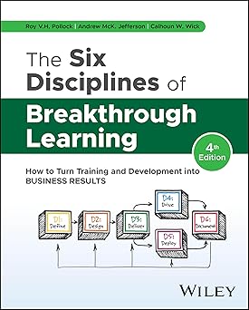 The Six Disciplines of Breakthrough Learning: How to Turn Training and Development into Business Results 4th Edition-EPUB
