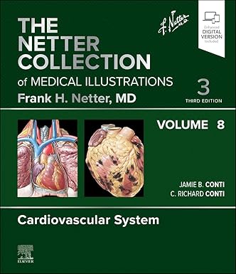 The Netter Collection of Medical Illustrations: Cardiovascular System, Volume 8 (Netter Green Book Collection) 3rd Edition-EPUB