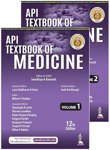 API Textbook of Medicine (2 Volumes) 12th Edition-EPUB