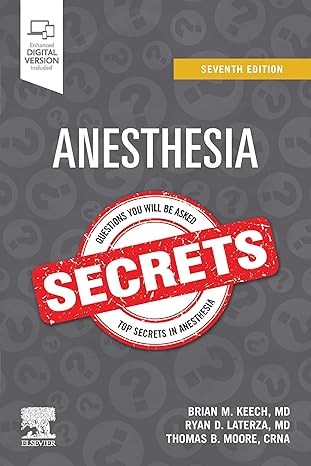 Anesthesia Secrets 7th Edition -True PDF