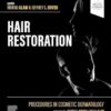 Procedures in Cosmetic Dermatology: Hair Restoration -EPUB