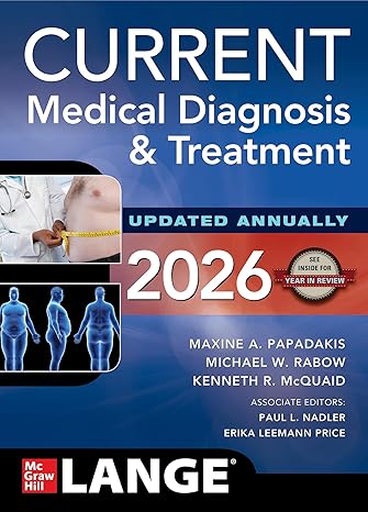 CURRENT Medical Diagnosis & Treatment 2026 (Current Medical Diagnosis and Treatment) -Original PDF