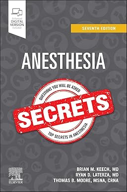 Anesthesia Secrets 7th Edition-Original PDF