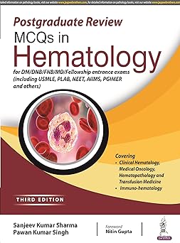 Postgraduate Review: MCQs in Hematology 3rd Edition-Original PDF