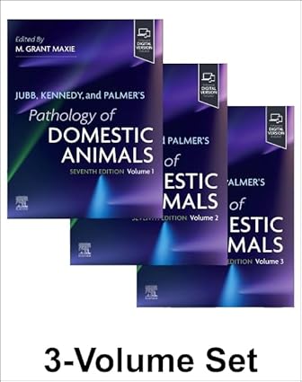 Jubb, Kennedy, and Palmer's Pathology of Domestic Animals (3 Volumes Set), 7th Edition -EPUB