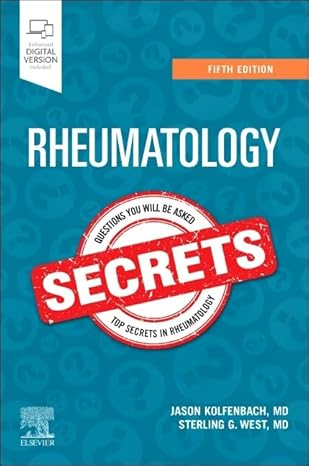 Rheumatology Secrets 5th Edition-EPUB