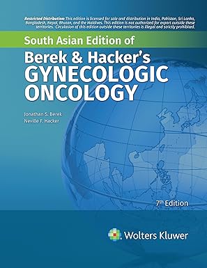 Berek and Hacker’s Gynecologic Oncology, 7th South Asian ed -HQ Image PDF