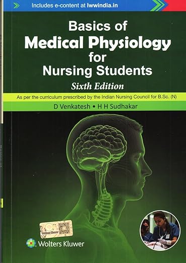 BASICS OF MEDICAL PHYSIOLOGY FOR NURSING STUDENTS 6ED (PB 2025) -EPUB
