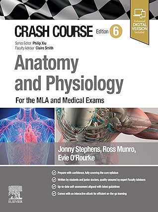 Crash Course Anatomy and Physiology: For the MLA and Medical Exams 6th Edition-EPUB