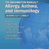 The Washington Manual Allergy Asthma And Immunology Subspecialty Consult 3Ed (Pb 2022) -Original PDF