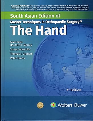 Master Techniques in Orthopaedic Surgery: The Hand, 3ed -HQ Image PDF