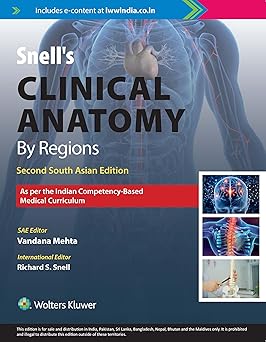 Snell`s Clinical Anatomy by Regions, 2nd South Asian ed -EPUB