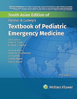 Fleisher & Ludwig's Textbook of Pediatric Emergency Medicine, 8th South Asian ed -HQ Image PDF