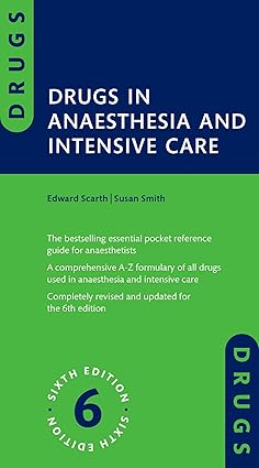 Drugs in Anaesthesia and Intensive Care 6th Edition-Original PDF