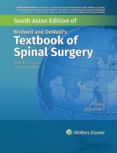Bridwell and Dewald's Textbook of Spinal Surgery,  4th South Asian edition -HQ Img PDF