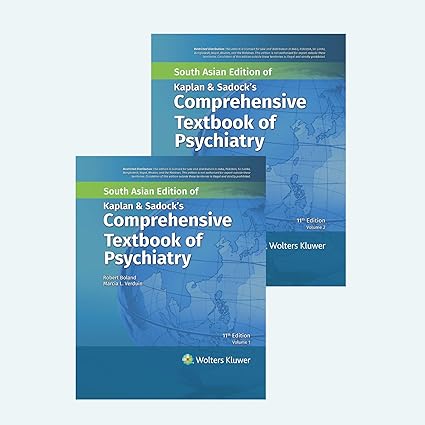 Kaplan and Sadock's Comprehensive Textbook of Psychiatry 2 Volume set, 11th Edition SAE Edition -HQ Img PDF