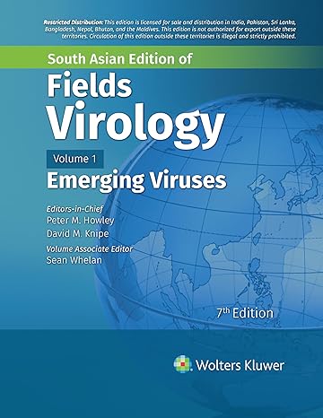 FIELDS VIROLOGY EMERGING VIRUSES VOLUME 1 7ED (SAE) (HB 2023) -HQ Img PDF