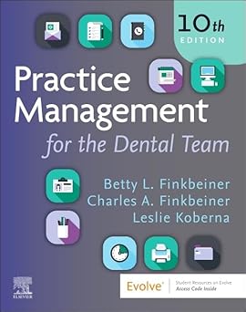 Practice Management for the Dental Team 10th Edition-True PDF