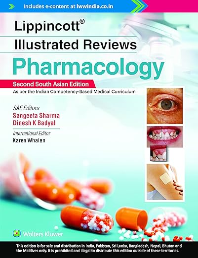 Lippincott® Illustrated Reviews: Pharmacology, 2nd South Asian ed -Original PDF