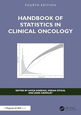 Handbook of Statistics in Clinical Oncology 4th edition-Original PDF