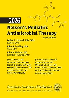 2026 Nelson's Pediatric Antimicrobial Therapy 32nd Edition-Original PDF