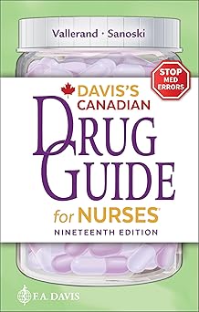 Davis's Canadian Drug Guide for Nurses 19th Edition-EPUB