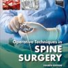 Operative Techniques: Spine Surgery 4th Edition-EPUB
