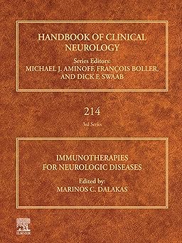 Immunotherapies for Neurologic Diseases (Handbook of Clinical Neurology) -Original PDF