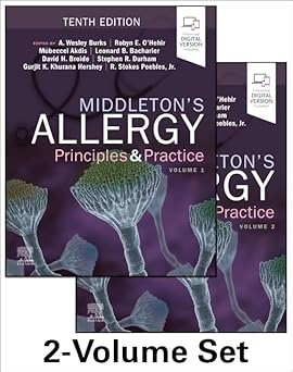 Middleton's Allergy 2-Volume Set: Principles and Practice 10th Edition-True PDF