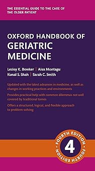 Oxford Handbook of Geriatric Medicine (Oxford Medical Handbooks) 4th Edition-Original PDF