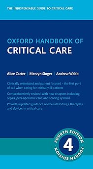 Oxford Handbook of Critical Care Medicine (Oxford Medical Handbooks) 4th Edition-Original PDF