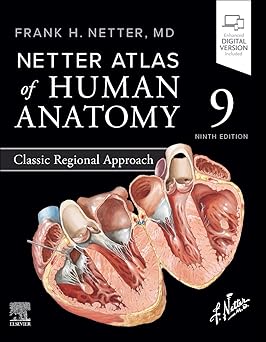 Netter Atlas of Human Anatomy: Classic Regional Approach (Netter Basic Science) 9e-Original PDF
