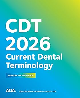 CDT 2026: Current Dental Terminology -EPUB