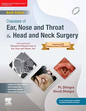 Diseases of Ear, Nose & Throat and Head & Neck Surgery, 9e-True PDF